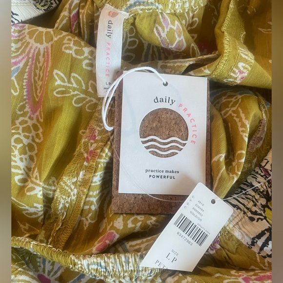 🆕Daily Practice | Anthropologie Mollie Tunic Dress Size PL Petite Large New - Picture 11 of 11